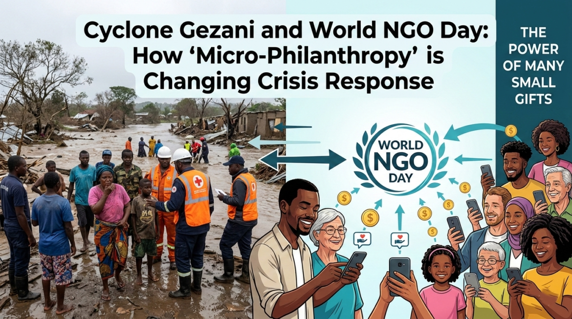 Cyclone Gezani and World NGO Day: How 'Micro-Philanthropy' is Changing Crisis Response